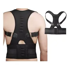 GENERICO - Corrector Postura Espalda Soporte Lumbar Ortopedico Faja