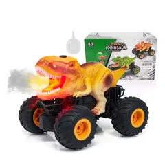 GENERICO - Carro Dinosaurio Tiranosaurio Rex Contro Remoto Juguete Niño