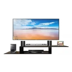 GENERICO - Repisa Flotante De Tv Wengue