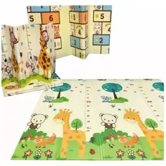 GENERICO - Tapete Juego Plegable Doble Faz Impermeable 180x200x08cm