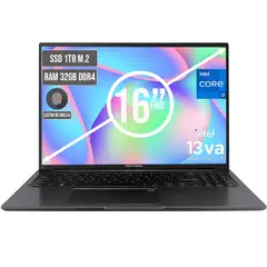 ASUS - PORTATIL VIVOBOOK INTEL CORE I7-13620H SSD 1TB RAM 32GB LED 16 FULL HD