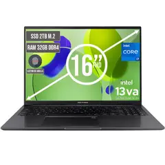 ASUS - PORTATIL VIVOBOOK INTEL CORE I7-13620H SSD 2TB RAM 32GB LED 16 FULL HD