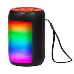 GENERICO - PARLANTES BLUETOOTH PORTATIL LUZ LED Y BATERIA INTEGRADA