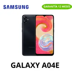 SAMSUNG - Celular Galaxy A04e Ram 3GB 32GB Negro