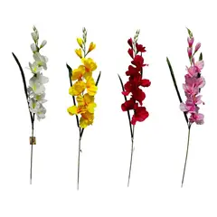 MAZUGI - Gladiolas Flores Artificiales Vara Nardo
