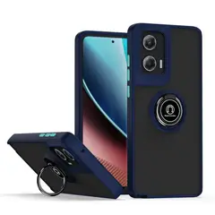 GENERICO - Funda Estuche AntiGolpes Mate Compatible Motorola Edge 50 Fusion Azul
