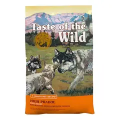 TASTE OF THE WILD - Cachorros High Prairie Bisonte Siervo 28lb