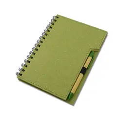 GENERICO - Agenda Libreta Ecológica No7 Color Verde
