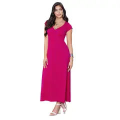 MARKETING PERSONAL - Vestido Largo Mujer Fucsia Mp 79860