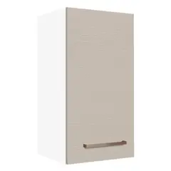 MADESA - Mueble de Cocina Superior Agata 35 cm 1 Puerta Blanco/Crema