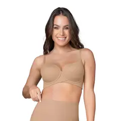 LEONISA - Brasier de buen cubrimiento en escote y espalda