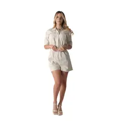 DKNY - Overoll para Dama Blanco