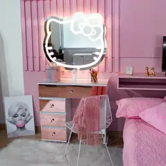 GENERICO - Tocador de lujo con espejo led
