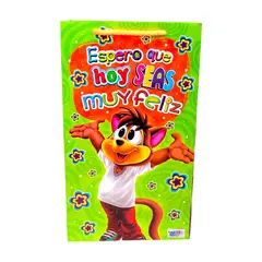 GENERICO - Bolsa de Regalo Obsequio Pequeña Decorada 28 x 16 cm