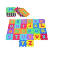 GENERICO - Piso tapete De Foami 30x30 abecedario para bebe