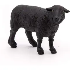 JUGANDO Y EDUCANDO - Figura Coleccionable Oveja Negra Pintada A Mano