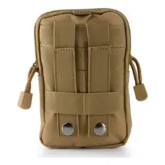 GENERICO - Bolso Canguro Tactico Militar Viaje Cinturon Celular Caqui