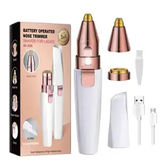 GENERICO - Maquina Depiladora Eléctrica Vello Facial Y Cejas