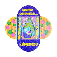GENERICO - Tarjeta de Regalo Armable con Mensaje Ánimo
