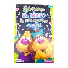 GENERICO - Tarjeta de Regalo Mediana con Mensaje Amor