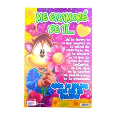 GENERICO - Tarjeta de Regalo Mediana con Mensaje Amor