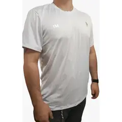 GENERICO - Camiseta Licrada Deportiva Mangas Cortas Cuello Redondo Gym