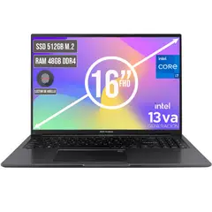 ASUS - PORTATIL VIVOBOOK INTEL CORE I7-13620H SSD 512GB RAM 48GB LED 16 FULL HD