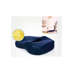 GENERICO - Cojin Ortopedico Para Silla Carro Oficina Coxis Espalda