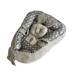 GENERICO - Cojin Nido Bebe Antialergico+Almohada Moldeadora