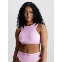 CALVIN KLEIN - Top Rosado - Ck Deconstructed Para Mujer