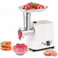 TECNOHOGAR JS - Molino Electrico Picador Para Carne Y Maiz Cocido 800w Mgs1