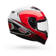 BELL - CASCO QUALIFIER DLX MIPS BLITZ ROJO BLANCO BRILLO
