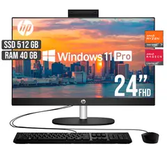 HP - TODO EN UNO 245 AMD RYZEN 7-7730U SSD 512GB RAM 40GB LED 24 FHD W11 PRO