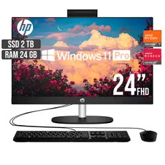 HP - TODO EN UNO 245 AMD RYZEN 7-7730U SSD 2TB RAM 24GB LED 24 FHD W11 PRO