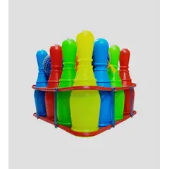 GENERICO - Juego de Bolos Plásticos