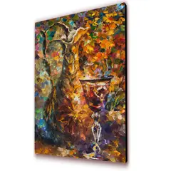 ART INDUSTRY - Cuadro 50x30 Cms Decorativo Tipo Oleo Bodegón