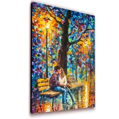 ART INDUSTRY - Cuadro 50x30 Cms Decorativo Tipo Oleo Amor 5