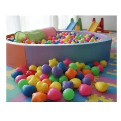 INFANTILES CAJUROMIX - Pelotas Piscina Mágica En Forma De Corazón Estrella Y Pelota