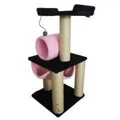 WOOD PETS - GIMNASIO ARBOL RASCADOR PARA GATO