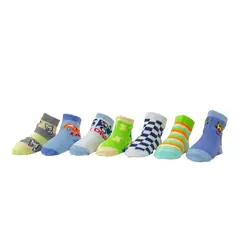MUNDO BEBE - Medias Para Bebés En Caja Para Niño X7 Pares_.