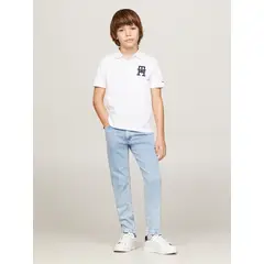 TOMMY HILFIGER - Jeans De Niño TH Modern Con Efecto Desteñido