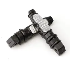 ACCESSMATIC - PAR REPOSAPIES GRADUABLES MOTO COLOR PLATEADO