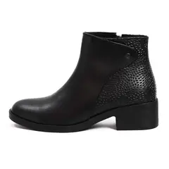 VIAR - Botines Cuero Mujer Paulina Negro