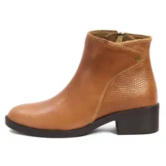 VIAR - Botines Cuero Mujer Paulina Miel