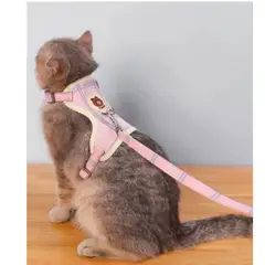 PETS ACCESORIOS - Arnes Gato Cat Rojo Confort