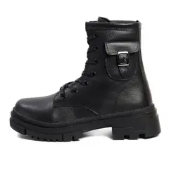 VIAR - Botas Cuero Para Mujer Lili Negro