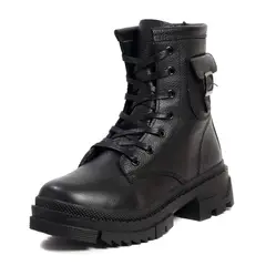 VIAR - Botas Cuero Para Mujer Lili Negro