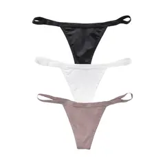 LEONISA - Paquete x 3 tangas brasileras de tiro bajo