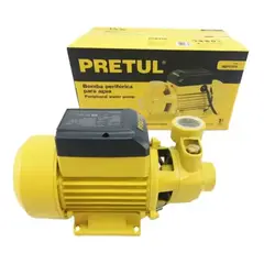 PRETUL - Bomba Periférica Electrica Para Agua 12hp 375w 30lmin
