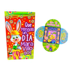 GENERICO - Bolsa Decorada + Tarjeta de Regalo con Mensaje